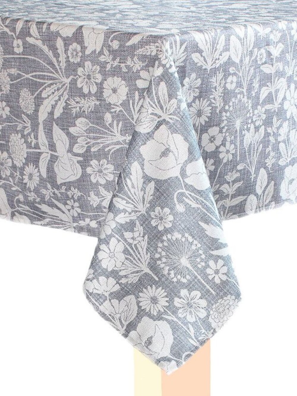 Celebrate Spring Together Tablecloth woven fabric 70” Round Wildflowers